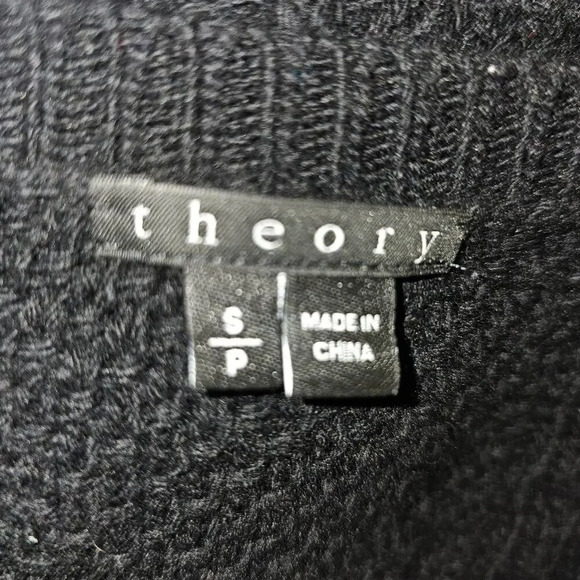 Theory Womens Jiya S Loryelle Wool Colorblock Sweater Dress Small - Picture 4 of 5